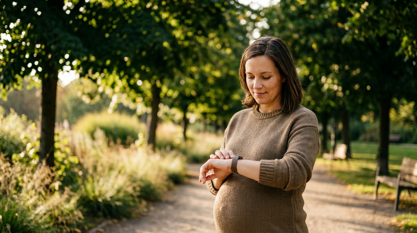 Illustration for Pregnancy Biomarker Monitoring: Can Wearables Spot Risk Earlier?
