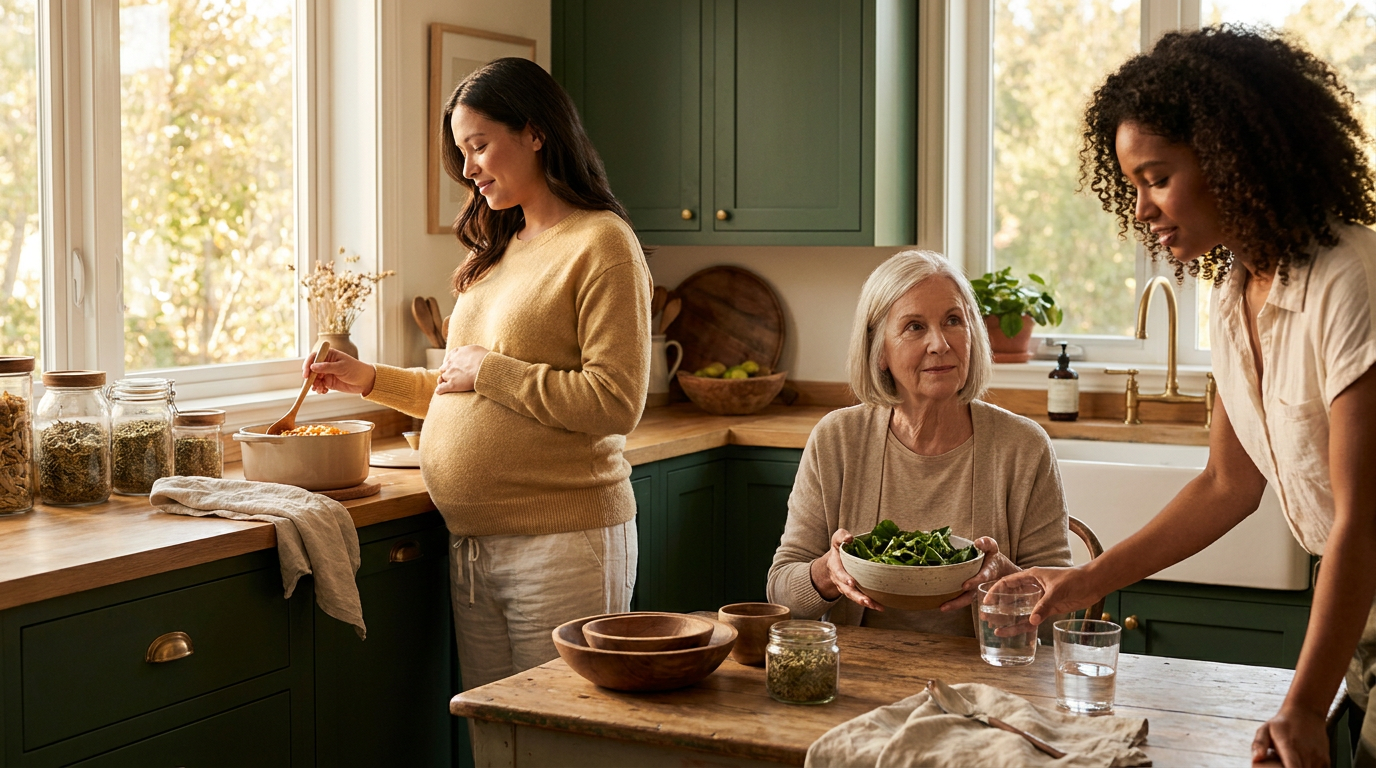 Illustration for Pregnancy Gut Health: Making Sense of Medicines and Food Exposure