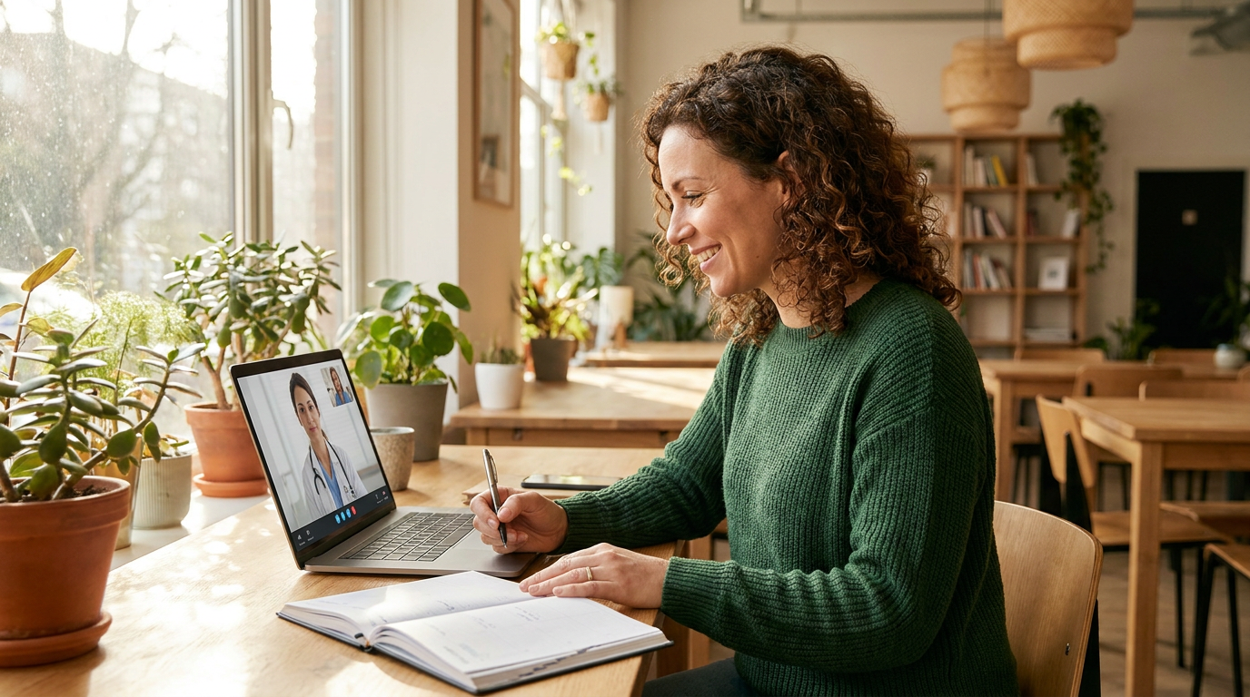 Illustration for Why women’s healthcare access now includes digital pathways